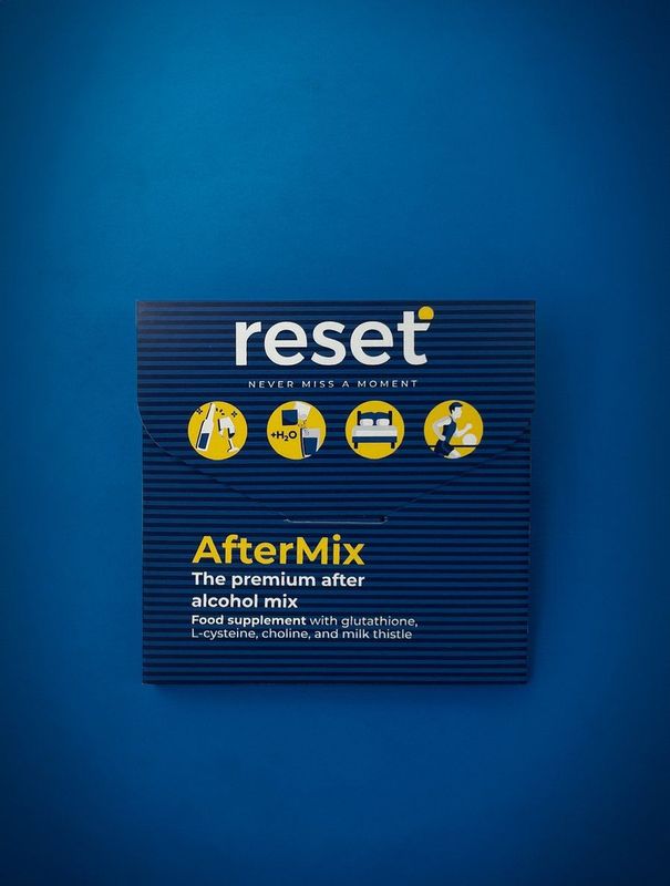 Reset AfterMix - Herstel na Alcohol - Multivitaminen - Mango