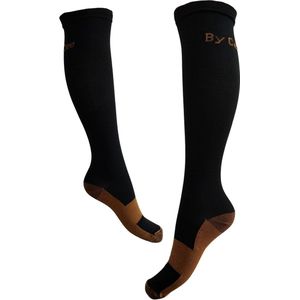Compressiekousen 3 Paar - Steunkousen Vrouwen en Mannen - Compressie sokken - Hardloopsokken - Sportsokken - Maat 36-40 S/M