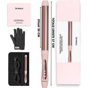 Loreaux - Krultang - 32mm - Extra Lang - Voor Lang Haar en Extensions