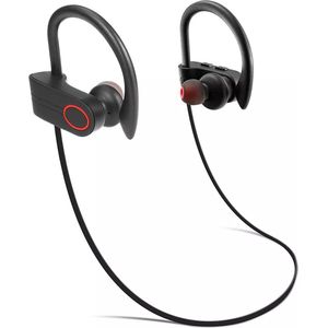 Audrax Move - In-ear Sport Oordopjes - Waterdicht - Bluetooth oortjes voor Hardlopen, Fietsen en Fitness - Zwart