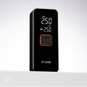 Biione Draagbare Compressor - Elektrische Bandenpomp voor Auto en Fiets – Oplaadbaar - Inclusief Powerbank en Zaklamp