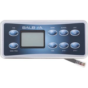 Balboa VL801D Spa Display - Whirlpools - 187 x 83 mm - Geschikt voor diverse spa's en Whirlpools