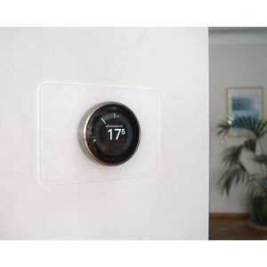 Google - Nest Thermostaat - Muurplaat - Wit - Vervangingsplaat