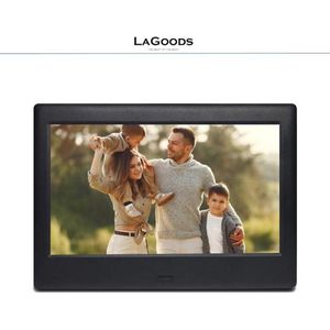 LaGoods Digitale Fotolijst HD - 7 inch - IPS Scherm - Fotokader - Micro SD - USB - Zwart