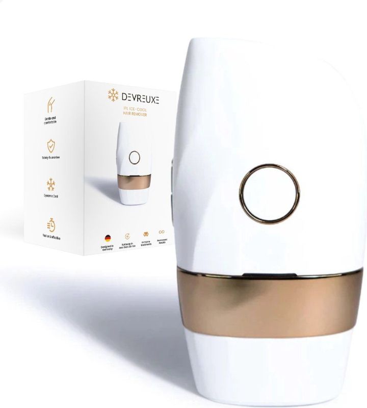 Devreuxe - IPL Ontharingsapparaat - Laser Ontharing - Wit - 999.999 Flitsen