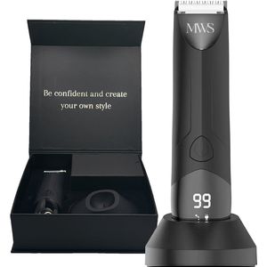 Bodygroomer Mannen - Body Trimmer Heren - Shaver voor Schaamstreek & Lichaam - Skinsafe - Platinum