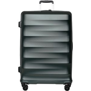 Travelbags trolley The Base Eco 77 cm. donkergroen