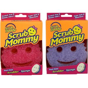 Scrub Mommy 2 Kleuren - Scrub Daddy - Spons - Schoonmaakspons