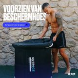 OPTIMICE IJsbad All in Pakket - Inclusief Koelelementen - Thermometer & Draagtas