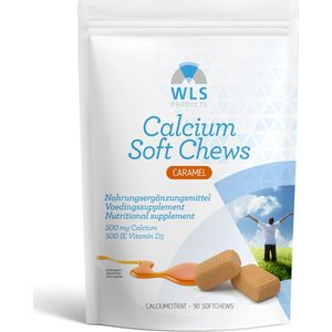 WLS Original Calcium Soft Chews Caramel na je Maagverkleining 90 st