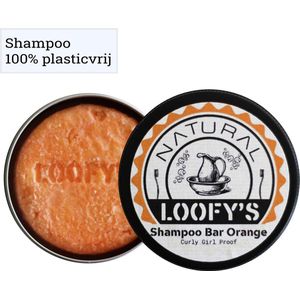 LOOFY'S - 0% Plastic - Shampoo Bar Cranberry- Alle Haartypen- Geverfd Haar- Beschermend- Heerlijke Geur- 100% Vegan-Loofys