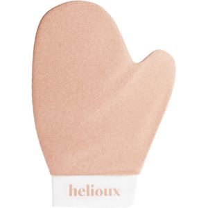 Helioux® Velvet Self Tanning Mitt - Self Tan Glove - Zelfbruiner Applicatie Handschoen - Lichaam en Gezicht
