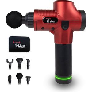 N Mass Massage Gun - Massage Gun Professioneel - Recovery Gun - 6 Opzetstukken - 30 Snelheidsstanden - Inclusief Koffer