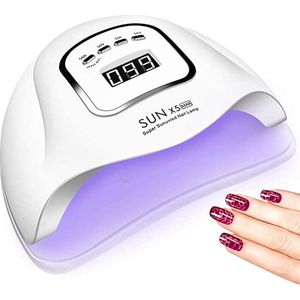 Krachtige - 150 Watt UV LED lamp nagels - 45 Leds Nagellamp - Wit