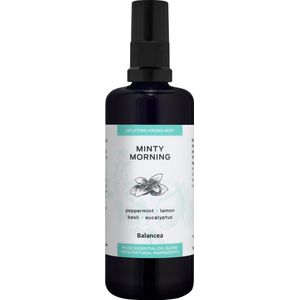 Balancea Minty Morning Aroma Mist 100ml | Uplifting Essentiële Olie Spray | Puur & Natuurlijk | Makkelijk in gebruik | Perfect om de dag mee te beginnen