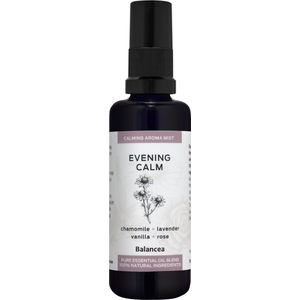 Balancea Evening Calm Aroma Mist 50ml | Essentiële Olie Spray | Pillow Mist | Slaapspray | Puur & Natuurlijk | Makkelijk in gebruik | met 10 ingrediënten