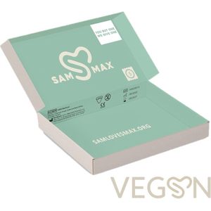 Sam loves Max - Premium Condooms - 15 st - gratis verzending - condooms - Met glijmiddel - Anoniem verpakte condooms - Natuurlijk latex - Vegan - condoom
