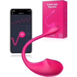 Vibrerend Ei met App voor Vrouwen & Koppels - Vibrator Met Afstandsbediening - Sex Toys Voor Vrouwen -Vibrators - Fluisterstil - Roze