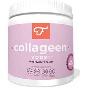 Foodie Collageen Boost - Collageenpoeder met Hyaluronzuur, Biotine en Vitamine C - 300 gram