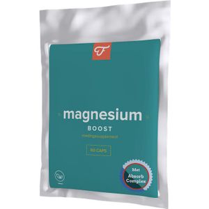 Magnesium Boost - Magnesium - 60 Capsules - Magnesiumcitraat, Magnesiummalaat, Magnesiumbisglycinaat