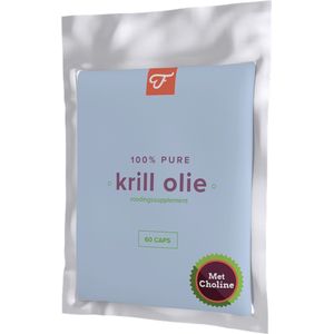 Foodie 100% Pure Krill Olie - Met Choline en Astaxanthine