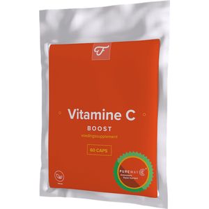 Foodie Vitamine C Boost - Vitamine C Supplement - Gepatenteerd PureWay-C™ - Betere opname en retentie - 500mg per capsule