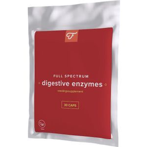 Foodie Digestive Enzymes - Spijsverteringsenzymen - Full Spectrum - 18 soorten spijsverteringsenzymen in 1 capsule