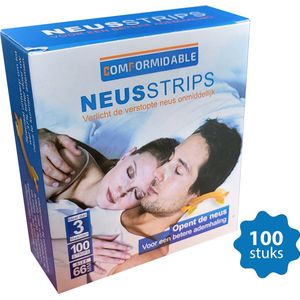Comformidable - Neusstrips - 100 Stuks - Anti Snurk