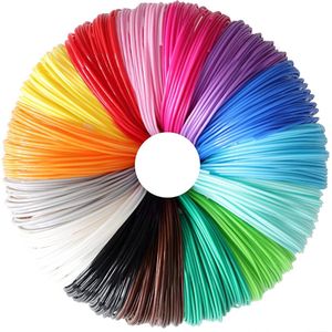 Fits4Kids® Filament PLA Vullingen Voor 3D Pen - 20 Kleuren - 1.75mm - 100 Meter Navullingen