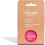 The Lekker Company Lippenbalsem Framboos & Citroen 8 gr