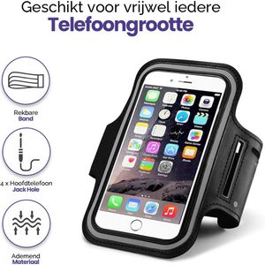 Telefoon Armband - Hardloop Telefoonhouder - Waterafstotend - Verstelbaar