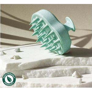 Scalp Massager Groen – Scalp Brush – Hoofdmassage - Hoofdhuid Massage Borstels – Siliconen Haarborstel – Haargroei