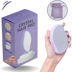 Crystal Hair Pro | Paars | Inclusief gratis opbergzakje | Crystal Hair remover | Crystal hair removal | Crystal hair eraser