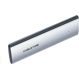 Cabletime SSD Behuizing - USB-C - NVMe M.2 - 10Gbps