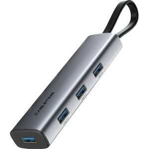 Cabletime - USB C hub 4 in 1 - 4x USB 3.0 - 5Gpbs - ook geschikt voor MacBook