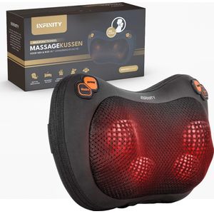 Elektrisch Shiatsu Massagekussen - Massageapparaat - Met Warmtefunctie - Verlicht Rugpijn