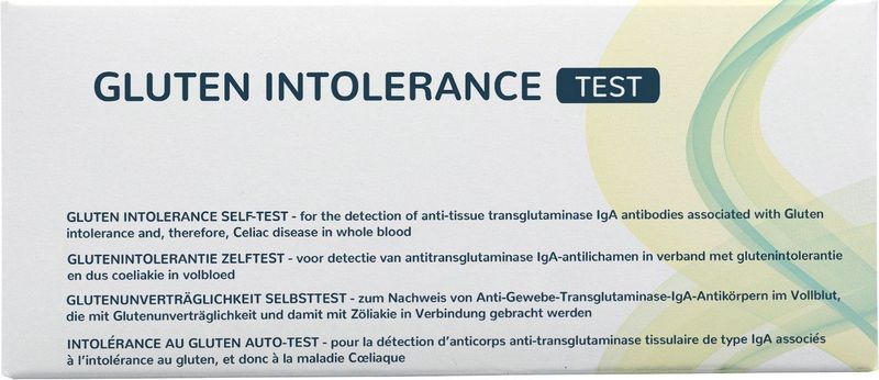 The Tester - Gluten Zelftest - Medisch Hulpmiddel - CE-gecertificeerd - Snel Resultaat