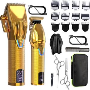 arash® Professionele Tondeuse Pro Set – Tondeuse & Baardtrimmer – Tondeuse Hoofdhaar – Kappersset - Tondeuses Cheveux - Hair Clipper – Haartondeuse – Haartrimmer – Luxe opbergzak