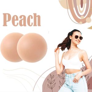 Just Accessorize Â® Hoge kwaliteit - Nipple Covers â€“ 4 Kleuren - Zelfklevende Tepel Bedekkers â€“ Naadloos â€“ Tepel plakkers â€“ Push Pads â€“ Tepelcovers - Tepelstickers - Goed klevende siliconen covers 2 Stuks â€“ Matt Siliconen