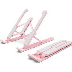 Jumada - Jumada Office Laptop Standaard Verstelbaar - Ergonomisch - Aluminium - Roze - Maximale schermformaat: 17 - Minimale schermafmeting: 9 inch