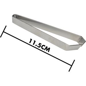 Jumada's RVS Visgraat pincet: Verwijder Visgraat met Eenvoud! - circa 12cm