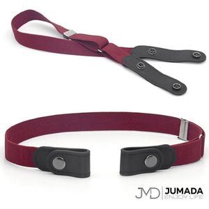 Jumada's - gesploze riem rood - rooie elastische riem