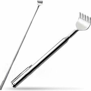 Knaak Ruggenkrabber - Uitschuifbaar - Rugmassage - Verstelbaar - Telescopische - Zilver - 1 Stuk