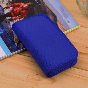 Knaak SD Kaarthouder - 22 Kaarten - Blauw