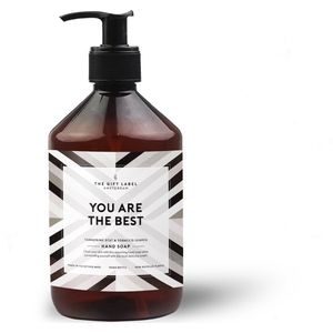 The Gift label - Handzeep men You Are the best - 500ml