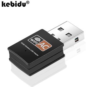 Kebidu Dual Band 600Mbps 2.4 + 5.8Ghz Draadloze Usb Netwerkkaart Wifi Adapter Antenne Pc Ontvanger Voor mac Windows Xp/Vista