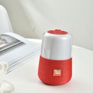 TG 168 LED Ademhaling Licht Bluetooth Speaker Draagbare Met Touw Mini Outdoor Loundspeakers 1200 mAh 5W Stof Subwoofer FM radio