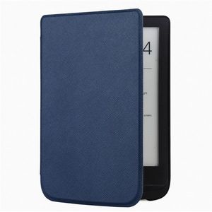 Gligle Ultra Slim Leather Case Cover Voor Pocketbook Touch Lux 4 627 HD3 632 Basic2 616 Ereader Beschermende Shell + screen Film
