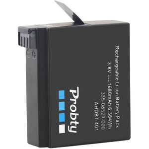 Originele probty Voor GoPro Hero4 Hero 4 batterij + LCD dual charger voor go pro AHDBT-401 HERO4 Zwart Zilver action camera accessoire