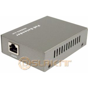 DSLRKIT Gigabit PoE Extender 100-400 meter 802.3af Power over Ethernet Repeater 1000 Mbps
